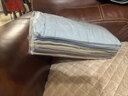 洁丽雅（Grace）毛巾家纺 A类纯棉素色洗脸巾加厚缎档柔软面巾 十条装 90g/条运动 实拍图