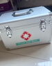 金隆兴铝合金家用医药箱小药箱急救箱药品带锁收纳盒企业医疗箱14英寸 实拍图