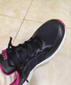 361°女鞋 跑步鞋女运动鞋春夏季361度女鞋网面休闲鞋透气软底旅游鞋子 黑色/杜鹃粉 39 实拍图