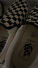 VANS范斯官方 经典款Slip-On经典一脚蹬男女鞋帆布鞋VN000EYEBWW 黑白棋盘格 36.5 实拍图