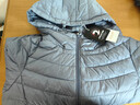 杰奥轻薄羽绒服女短款90白鹅绒连帽春秋季外套女薄羽绒服1312206 2439#雾霾蓝 S (160) 实拍图