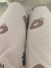 莫代尔女士睡衣女夏季100%纯棉短袖七分裤大码可外穿家居服套装母亲节 【100%纯棉】短袖七分裤套装 XL (建议115-145斤) 实拍图