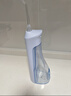 博皓（prooral）冲牙器5025Plus手持立式洗牙器带数显水牙线成人洁牙器牙结石清理神器 天空蓝270ml【生日礼物】 实拍图