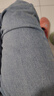 森马（Semir）森柔|牛仔裤女春季含莱赛尔做旧长裤舒适基础阔腿裤103125124001A 晒单实拍图