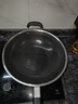 炊大皇炒锅有钛0氟不粘锅316L不锈钢不粘平底炒锅34cm 实拍图