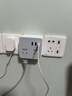 公牛（BULL）20W PD快充滑动可移动插座扩展器一转多/一转四插座/usb转换插头 86型适用正/斜五孔 1C2A+4位总控 实拍图