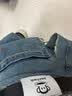 大嘴猴（paul frank）牛仔裤男士春秋季美式宽松裤子男裤阔腿休闲裤男 怀旧蓝色 34 实拍图