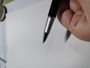 毕加索（pimio）钢笔 签字笔财务特细0.38mm商务办公礼品成人学生练字男女开学礼物马拉加系列916纯黑色 实拍图