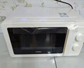 海尔（Haier）快捷微波炉家用小型 360°转盘加热 旋钮操控 易洁内胆 白色HW-M20J1W 实拍图