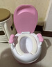 小哈伦儿童马桶婴儿坐便器婴幼儿尿盆小孩宝宝小便器升级3D软垫樱花粉 实拍图