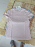 拇指白小T【水光魔术】二代三防短袖T恤春夏新款纯棉经典上衣 柔粉女 M 实拍图
