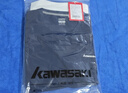 川崎（KAWASAKI）断码清仓运动短袖T恤男款速干吸湿排汗圆领上衣K3043 深蓝 L 实拍图