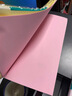 得力（deli）A4 80g浅红色粉色复印纸 彩色非厚卡纸儿童手工纸剪纸打印纸 凭证打印  500张/包7788【经典热销】 实拍图