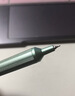 uni三菱 按制圆珠笔金属笔握原子笔 低重心办公商务用中油笔 SXN-1003-38 0.38mm 薄荷绿杆 实拍图