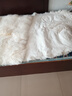 羊皮褥子皮毛一体加厚整张绵羊长毛学生宿舍单双人防潮保暖床褥冬 绵羊毛（原色） 90x200cm 实拍图