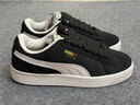 彪马（PUMA）面包鞋|经典复古休闲滑板鞋男女夏板鞋SUEDEXL395205 黑色-白-02 38.5 实拍图