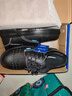 蓝鸥盾劳保鞋男夏季透气防臭钢包头防砸防刺安全工作牛皮工地鞋9101L 40 实拍图