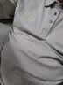 JEEP吉普长袖T恤男士春秋季polo宽松休闲打底衫衣服男装 卡其 3XL 实拍图