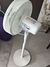 美的（Midea）【幸运草安睡1S】一级能效直流变频声控电风扇家用遥控卧室静音落地扇台式桌面抗菌大风力转页扇 实拍图