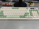 狼蛛（AULA）S99无线蓝牙有线三模键盘机械手感 游戏电竞专用 99键 RGB背光拼色静音键盘鼠标套装mac电脑键盘 S99复古灰【三模/RGB】 实拍图
