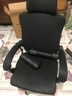 奥伦福特 电脑椅 办公椅子 靠背椅 可躺电竞椅家用人体工学网布椅转椅 黑色可躺 实拍图