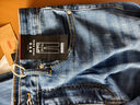 京东京造coolmax凉感快干直筒牛仔裤 春夏季长裤薄款弹力百搭休闲 中蓝33 实拍图
