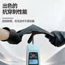 珂邻一次性丁腈手套汽修家电维修设备维护专用防水耐油加厚橡胶黑色钻石纹50只/盒 L码 实拍图
