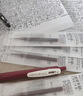 斑马牌（ZEBRA）日本进口JJ15复古笔按动彩色中性笔限定复古红色暗色系笔芯酒红湖蓝水笔学生手账标记笔0.5mm 【组合装】酒红色+5支笔芯 实拍图