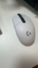 罗技（G）G304 LIGHTSPEED无线鼠标 游戏鼠标 轻质便携 绝地求生FPS鼠标英雄联盟LOL吃鸡 生日礼物 白色 实拍图