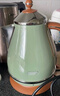 德龙（Delonghi）电热水壶 家用复古304不锈钢烧水电水壶 防干烧大功率1.7L煮水壶 KBO2001.VGR 橄榄绿 礼物 实拍图