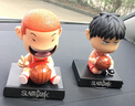 范特西 汽车摆件卡通摇头公仔车内饰品玩具 灌篮高手摆件生日礼物 办公室家居摆件工艺品客厅装修金属摆件 灌篮高手一对摇头公仔 通用款 实拍图