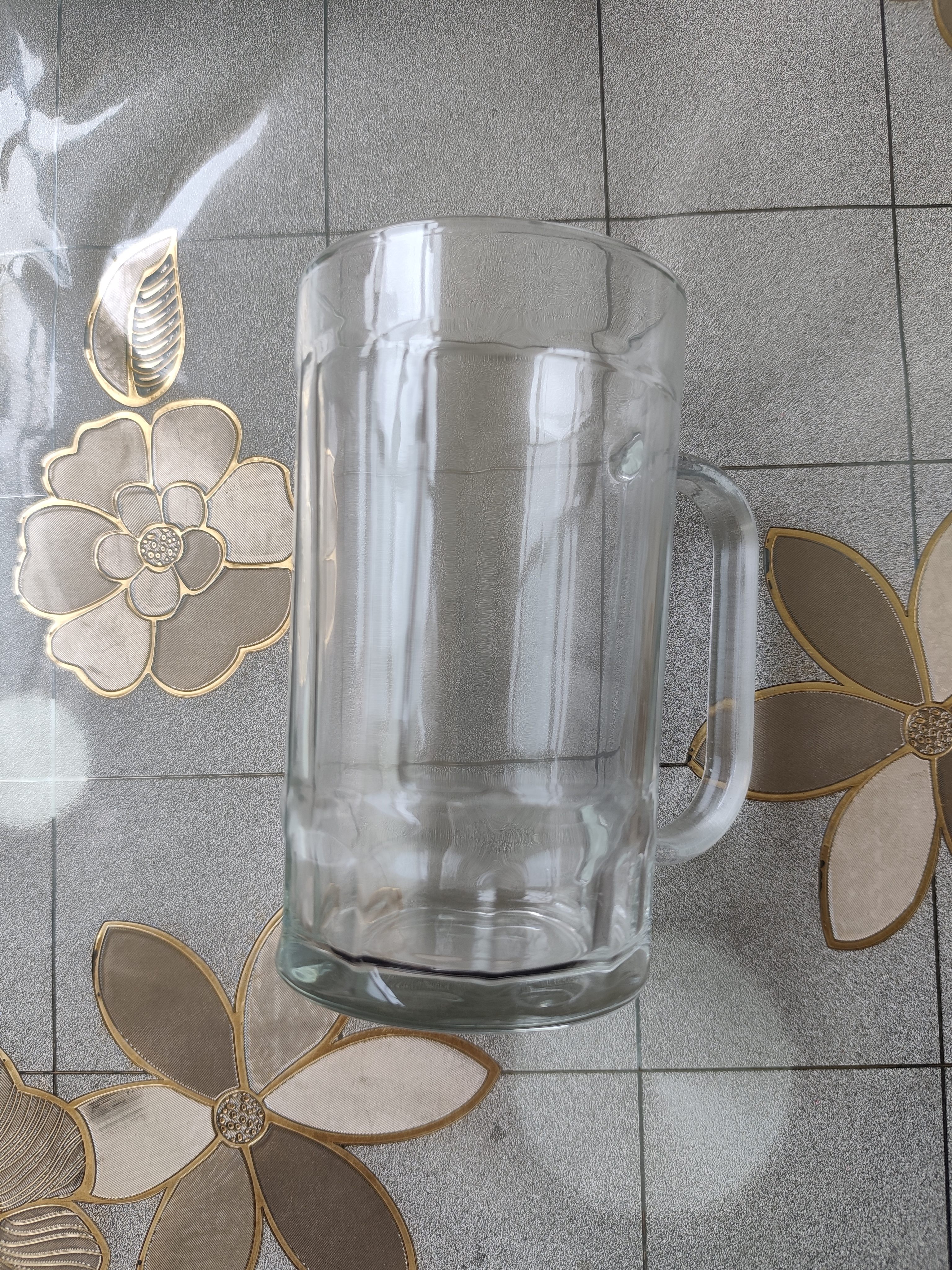 加厚啤酒杯大容量带把扎啤杯网红大号冷水玻璃杯子果汁杯水杯喝茶 啤酒杯 300ml 1只 实拍图