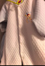 班杰威尔婴儿衣服春秋季夹棉连体衣宝宝保暖哈衣爬服 保暖蓝熊2件套 90码 实拍图