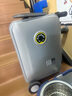 爱尔威（Airwheel）电动行李箱可骑行智能拉杆登机箱可坐可代步20英寸SL豪华版一银 实拍图
