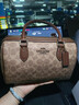蔻驰（COACH）【品牌直供】女士ROWAN中号手提单肩波士顿包CV961礼物 实拍图