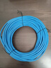 万级超六类网线非屏蔽【国标23AWG-0.57mm无氧纯铜芯】CAT6A万兆高速网络工程家装布线一箱线30米 蓝色 实拍图