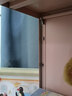 佰卓（BIZOE）手办柜透明玻璃展示柜家用客厅带锁防尘收纳陈列柜模型储物架书架 甜粉色【金属隔板】 三层单开门1200*400*400 实拍图