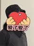 677888帽子女春季八角帽韩版简约百搭贝雷帽小香风报童帽时尚洋气 黑色 实拍图
