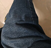 真维斯（Jeanswest）牛仔裤男2026春夏轻商直筒修身牛仔长裤男黑色常规31 实拍图