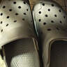 京东京造【抗菌洞洞鞋】凉鞋旅行沙滩两穿eva防臭凉拖鞋男士水泥灰42-43 实拍图