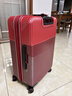 新秀丽行李箱拉杆箱可扩展时尚商务密码登机箱子旅行婚箱学生男女\GN0 红色|可扩展【全球3年联保】 24英寸 |净重3.76kg-可托运 实拍图