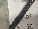 得力（deli）秀丽笔中楷4支学生毛笔可加墨日本进口软笔头 记号笔黑色国画抄诗经练字描边勾线艺术签名马克笔 实拍图