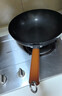 美的（Midea）铁锅炒锅 无涂层精铁炒菜锅煎锅家用燃气灶电磁炉通用礼品 实拍图