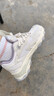 骆驼（CAMEL）漫游复古慢跑鞋女户外运动鞋子 K23S09L7014-1 米白/香芋紫 36 实拍图