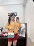 纪诗哲包包女包2026新款女士单肩斜挎小方包送老婆女友七夕情人节礼物 蓝色 品牌礼盒装 实拍图