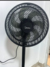 美的（Midea）【超级单品】七叶轻音立式电风扇家用柔风落地扇台式桌面小型风扇大风量节能摇头宿舍电扇 SAF30AB 实拍图