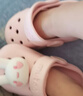 牧童儿童拖鞋夏男宝宝洞洞鞋软底女童卡通洗澡婴幼儿家居鞋萌兔粉160 实拍图