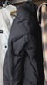 京东京造羽绒服男女情侣款鸭绒冬季保暖外套面包服加厚短款黑色 L 实拍图