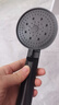 【热卖千万】增压花洒喷头黑武士魔幻五档淋浴花晒头淋雨喷淋花酒 黑武士硬刺花洒1个 实拍图