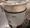 美的（Midea）电煮锅 泡面火锅宿舍小电锅 电蒸锅 多功能家用电热锅 2.6L蒸煮一体 小型2-3人用 配带蒸笼XZE2076 实拍图